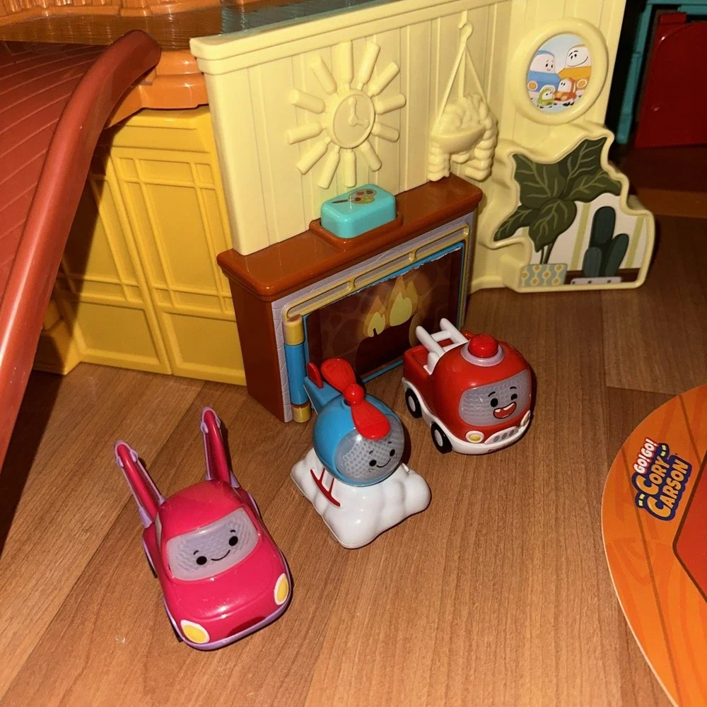 VTech Go Go Cory Carson Cory's Stay & Play Home Set +3 Extra Vehicles
